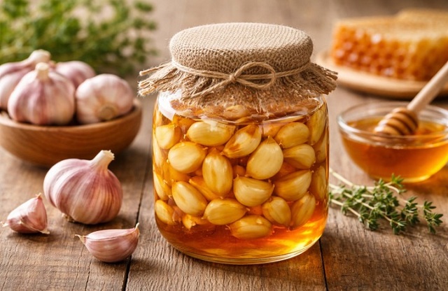 Điều gì xảy ra với cơ thể nếu ăn một thìa tỏi ngâm mật ong mỗi sáng?
