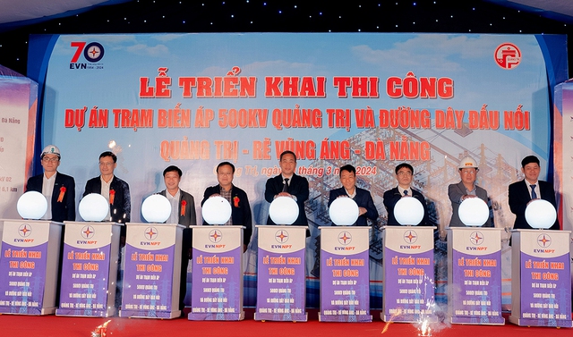 trien-khai-thi-cong-tram-bien-ap-500kv-quang-tri-va-duong-day-dau-noi