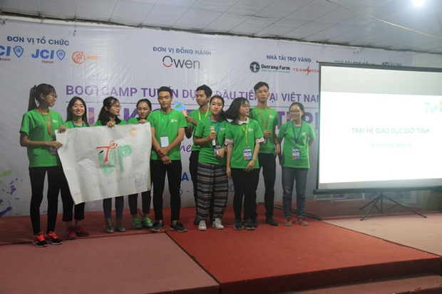nhom-xanh-thuyet-trinh-kick-off-to-future-vanhoadoanhnhan
